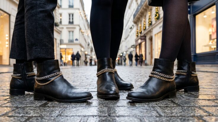 Bottines : ce détail à la cheville que vous devez adopter, il affine même les chevilles les plus larges