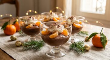 Ce dessert chocolat clémentine de Cyril Lignac, prêt en 10 minutes, va tout changer après vos repas de fêtes