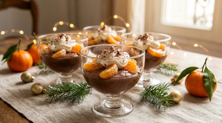 Ce dessert chocolat clémentine de Cyril Lignac, prêt en 10 minutes, va tout changer après vos repas de fêtes