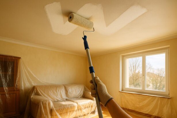 Ce geste méconnu au rouleau donne un plafond blanc comme neige sans traces et presque personne ne l'utilise