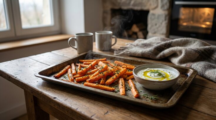 ce légume d’hiver en frites au four croustillantes va faire oublier les pommes de terre et alléger vos repas d’hiver