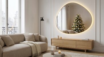 Ce miroir lumineux leroy merlin à -47 € agrandit les petites pièces sombres sans travaux, l'avant/après surprend