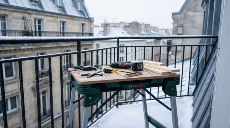 Ce nouvel établi pliant Bosch en promo séduit les bricoleurs en manque de place, mais un détail change tout