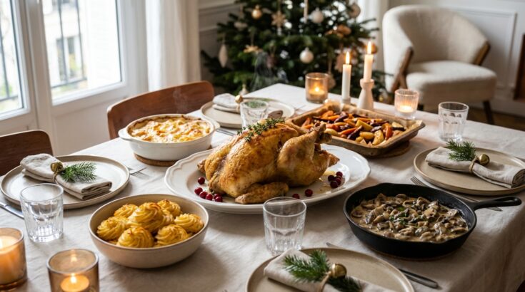 Ces 5 accompagnements de Noël ultra faciles vont voler la vedette à votre volaille (et tout changer à table)