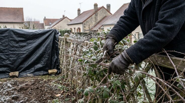 Cet hiver, si votre jardin est envahi de ronces, cette méthode naturelle les élimine presque pour de bon