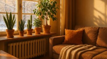 Chauffage allumé tout l’hiver : ces 7 plantes d’intérieur survivent à l’air sec, la n°5 en raffole