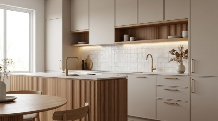 Cuisines 2026 : le vert sauge est déjà dépassé, voici la teinte neutre chic qui va tout remplacer