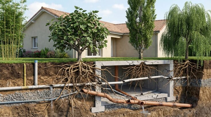 Fondations fissurées, portes qui coincent : ces plantes du jardin qui abîment votre maison en silence