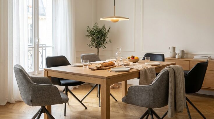 Jysk casse les prix : cette chaise pivotante à -31 % que les clients adorent va changer vos repas