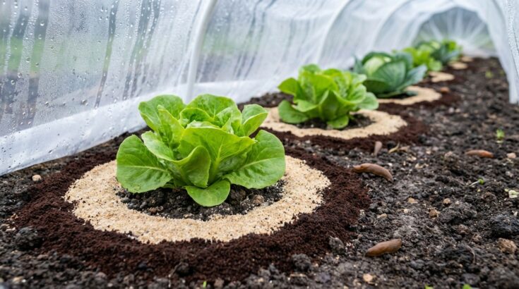 L’hiver ne les arrête pas : ce bouclier discret stoppe les limaces et évite la disparition de vos légumes