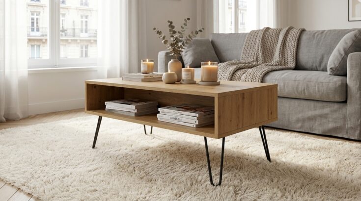 Lidl : cette table basse effet bois à moins de 60 € affole les fans de déco, mais elle ne restera pas longtemps