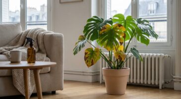 Monstera : si ses feuilles jaunissent en hiver, c’est souvent à cause de cette erreur que tout le monde fait