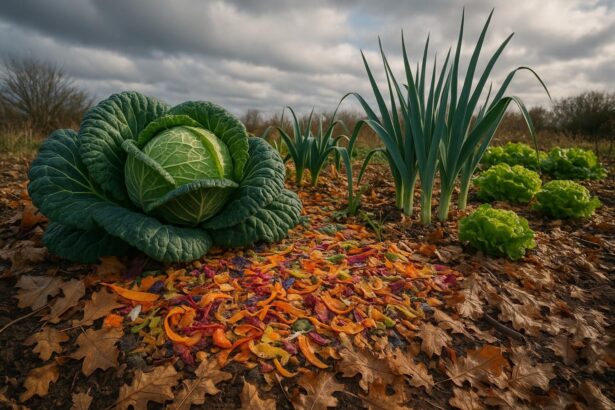 Ne jetez plus ces déchets de cuisine : ce paillage booste le potager d'hiver en quelques semaines
