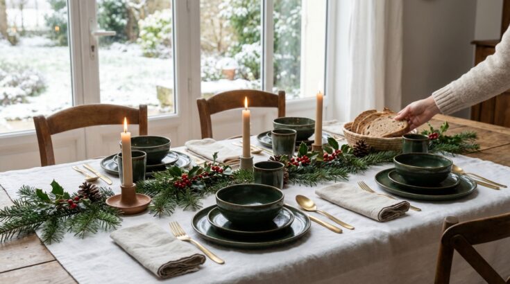Noël approche : cette vaisselle IKEA vert sapin à moins de 4 € métamorphose la table et impressionne vos invités