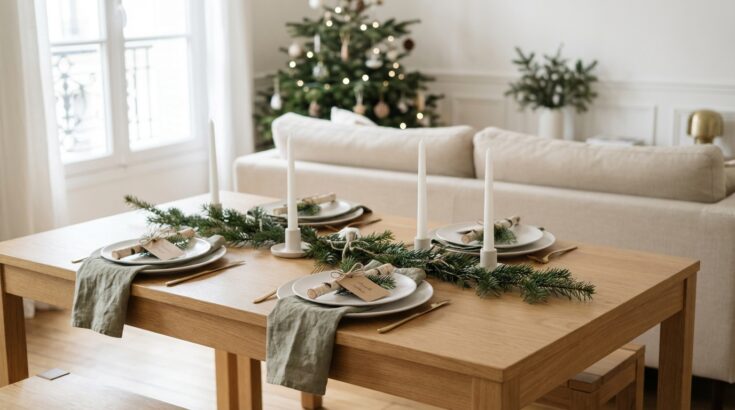 Noël : ces porte-noms faits avec presque rien transforment une table banale en déco de magazine chic