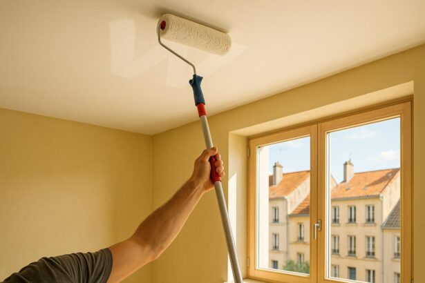 Peindre un plafond sans traces : ce geste caché des pros pour un blanc parfait du premier coup