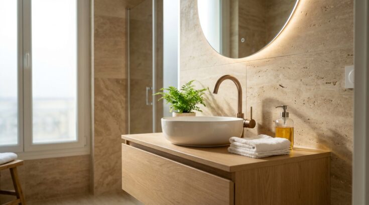 Salle de bains : si vous rénovez en 2026, ne misez plus sur le robinet noir, ces finitions vont l'effacer