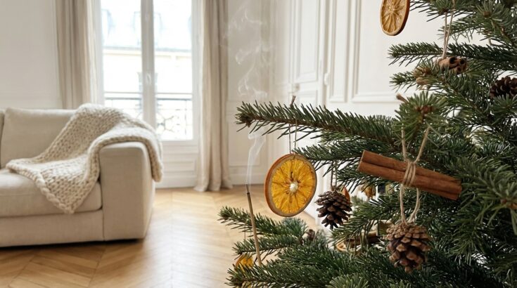 Sapin de Noël sans odeur : cet ingrédient à suspendre sur les branches va embaumer toute la maison en quelques minutes