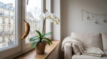 Si vos orchidées ne fleurissent plus, ce fruit suspendu cet hiver peut relancer tout d’un coup