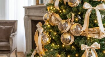 Vos vieilles boules de Noël en plastique : cette astuce enfantine les transforme en décor de vitrine de luxe