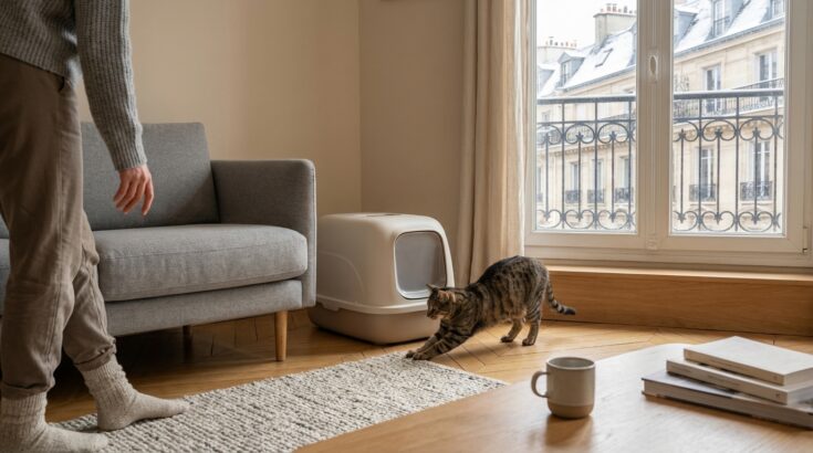 Vous avez un chat en appartement ? cette formule enrichie dans la litière a un effet bluffant sur les odeurs