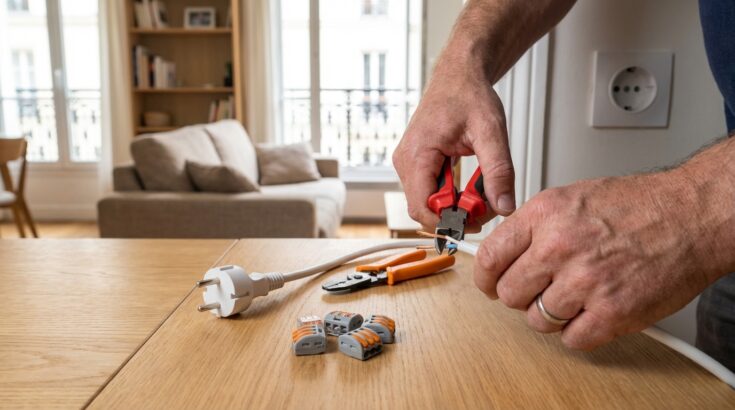 Câble électrique trop long chez vous : cette méthode simple pour le raccourcir sans risque d'incendie