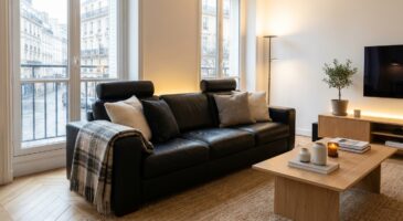 Ce canapé 3 places Ikea en cuir à 863 € est modulable et ultra cosy, mais à ce prix-là plus pour très longtemps