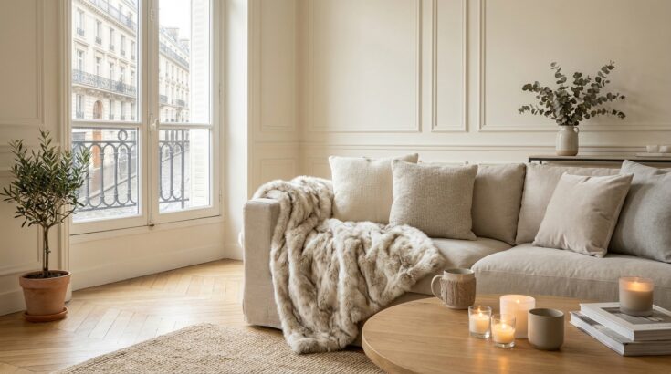 Ce plaid en fausse fourrure chez Action transforme le salon en cocon chic pour moins de 18 €, mais pas pour longtemps