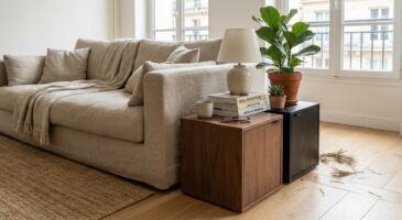 Ces deux tables d’appoint Action en bois à moins de 20 € cachent un détail malin qui séduit même les anti fast-déco