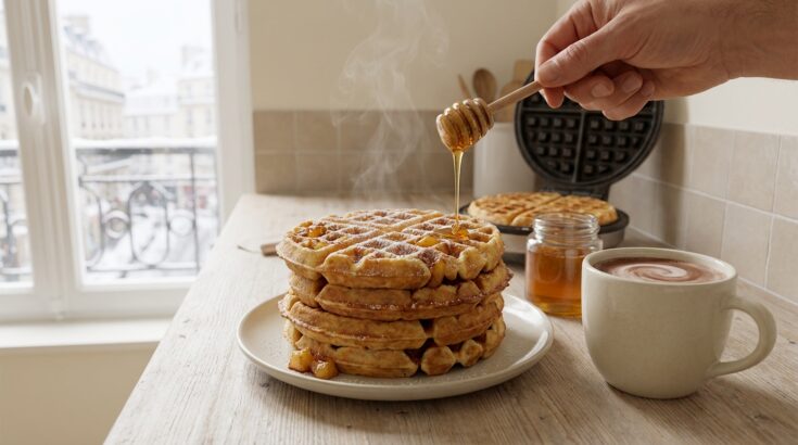 Ces gaufres aux pommes râpées, sans robot, cachent cette astuce croustillante pour un goûter cosy d’hiver