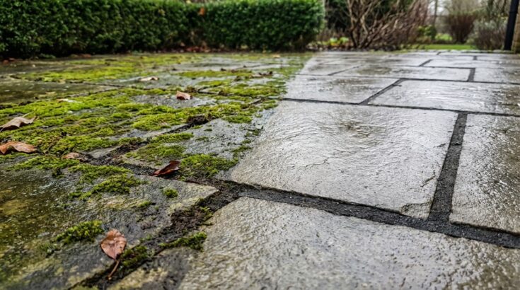 Cette mousse qui envahit votre terrasse en 48h : les gestes qui l’arrêtent net (et ceux que vous faites sûrement)
