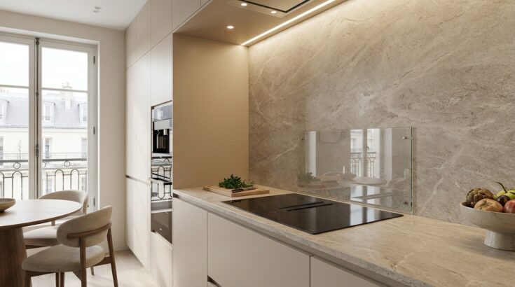 Crédence carrelée : ce que posent désormais les cuisinistes en 2026 (à connaître avant de refaire votre cuisine)