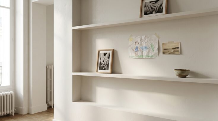 Fini le mur de cadres : en 2026, cette nouvelle tendance déco pour vos souvenirs va complètement transformer vos murs