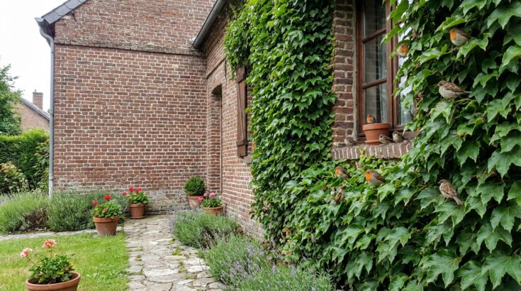 Lierre sur les murs : ce détail méconnu peut sauver votre façade… ou la détruire en silence