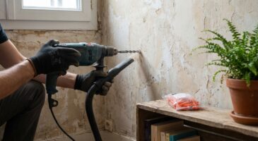 Mur qui s’effrite : cette méthode de pro pour fixer une étagère lourde qui ne tombera plus jamais