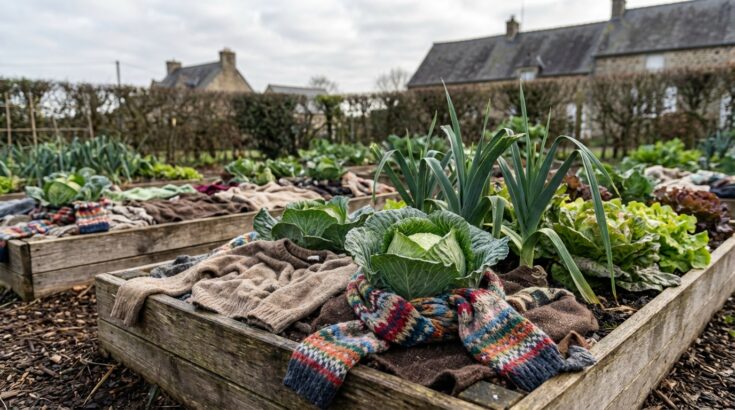 Ne jetez plus vos vieux pulls en laine : ce détournement malin peut protéger votre potager tout l'hiver
