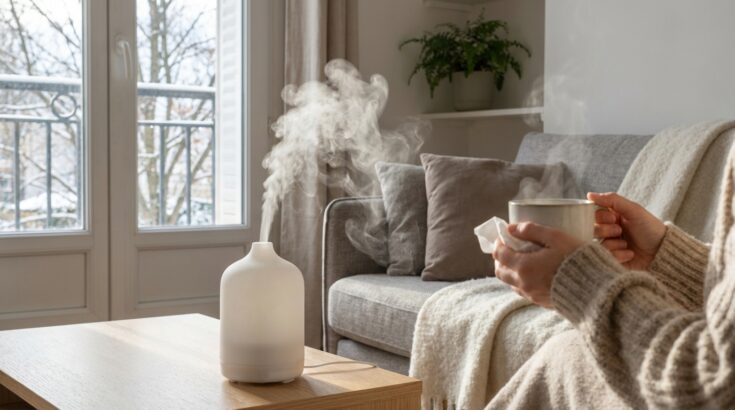 Nez bouché tout l'hiver : cette huile essentielle star à diffuser dès les premiers signes peut tout changer