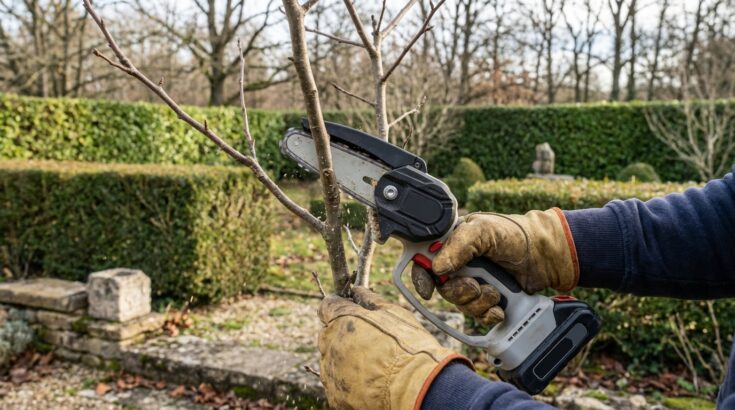 Puissante et légère, cette mini scie d’élagage sans fil en promo chez Gamm Vert disparaît des rayons plus vite que prévu