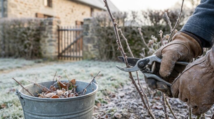 Rosiers malades au printemps ? Cette taille de janvier méconnue les protège vraiment, mais personne n’ose la faire