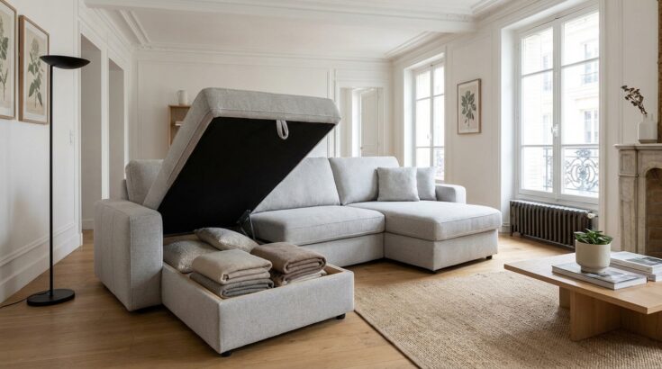 Salon : ce canapé d'angle réversible conforama à 799 € peut tout changer chez vous, mais il ne restera pas longtemps