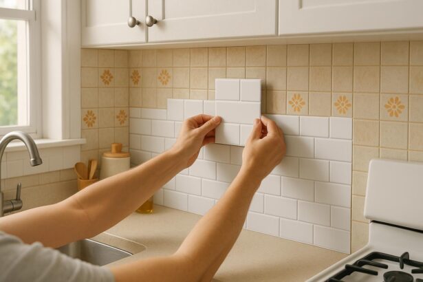 Crédence vieillotte : cette astuce à 2,99 € chez Action change tout en 1 heure, sans perceuse ni colle